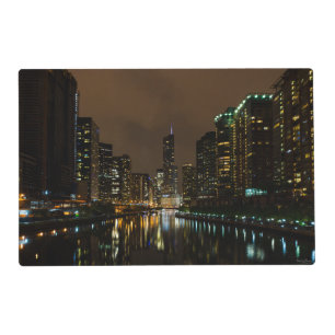 Storm Brewing Over Chicago Placemat