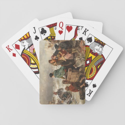 Storm by the Coast by Rudolf Jordan Poker Cards