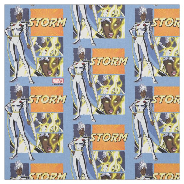 Storm Character Panel Graphic Fabric (Swatch)