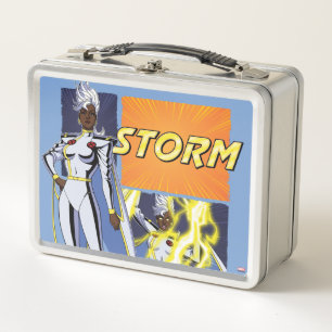 Storm Character Panel Graphic Metal Lunch Box