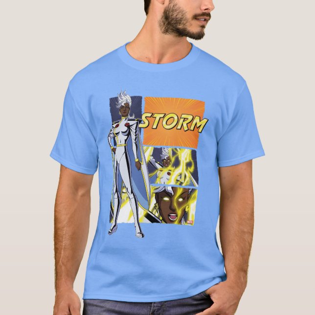 Storm Character Panel Graphic T-Shirt (Front)