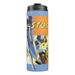 Storm Character Panel Graphic Thermal Tumbler