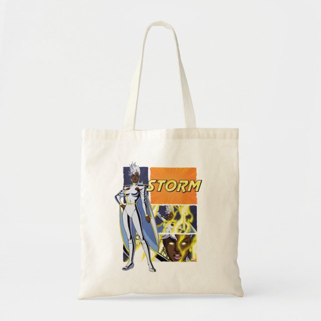 Storm Character Panel Graphic Tote Bag (Front)