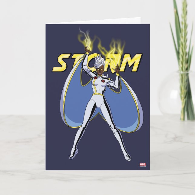 Storm Character Pose Card (Front)