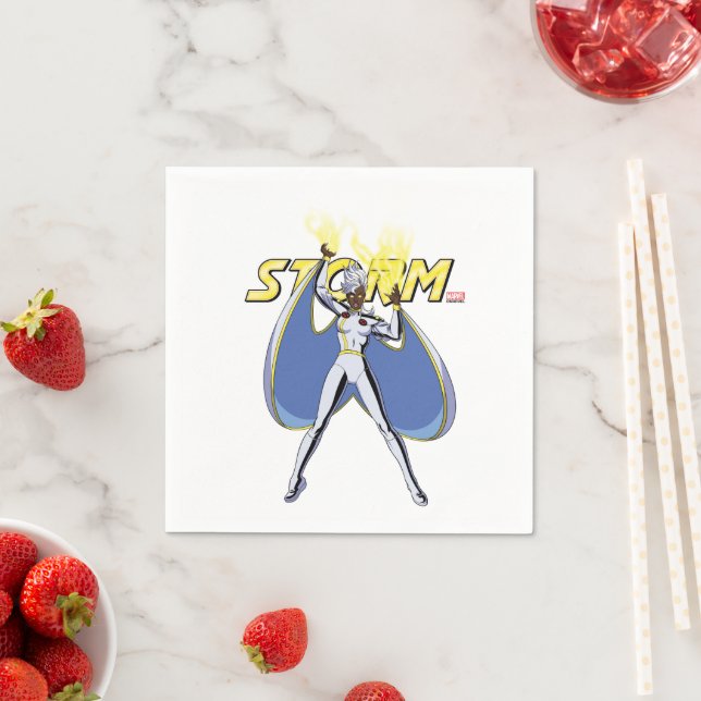 Storm Character Pose Napkins (Insitu)