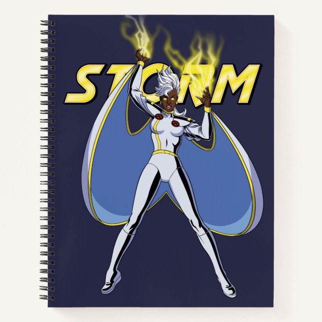 Storm Character Pose Notebook (Front)