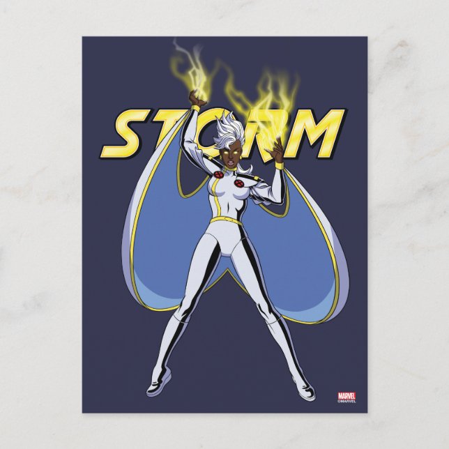 Storm Character Pose Postcard (Front)