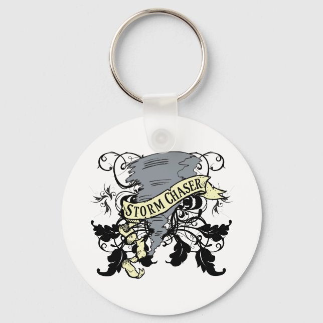 Storm Chaser Gifts Keychain (Front)