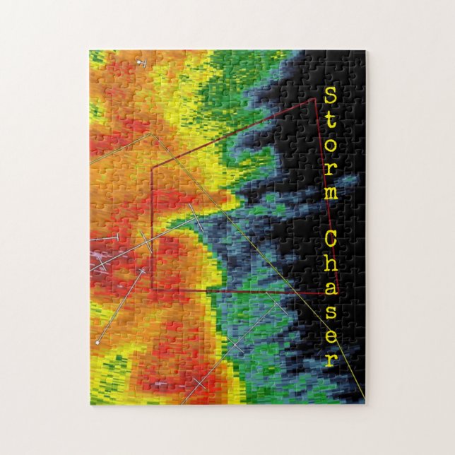 Storm Chaser Jigsaw Puzzle (Vertical)