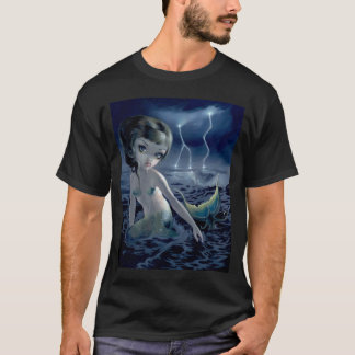 Storm Chaser Mermaid SHIRT lightning storm ocean