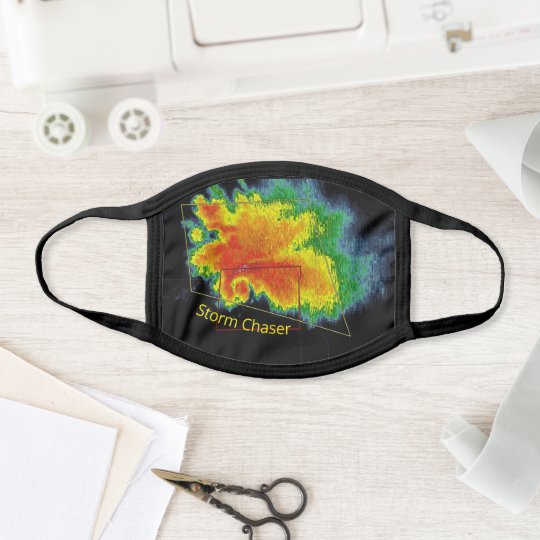 Storm Chaser Radar Face Mask | Zazzle.com