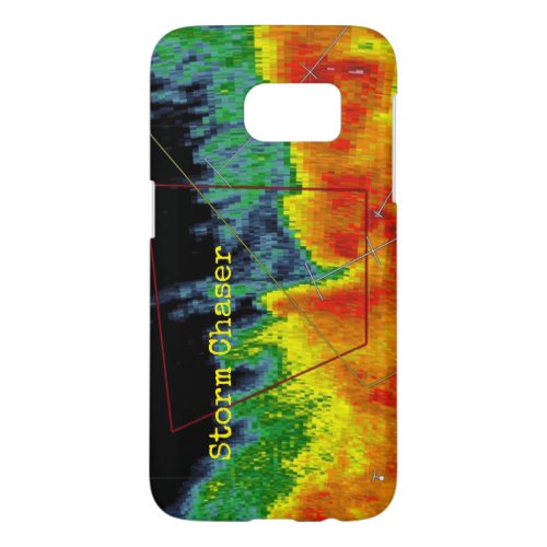 Storm Chaser Radar Image Samsung Galaxy S7 Case