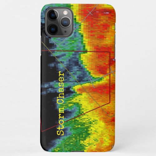 Storm Chaser Radar Image iPhone 11Pro Max Case