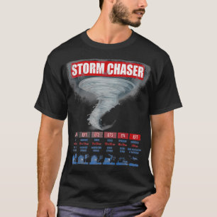 Storm Chaser Tornado Meteorology 2 T-Shirt
