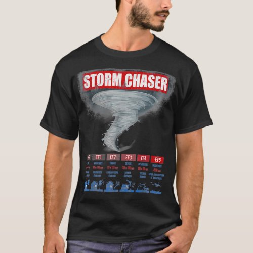 Storm Chaser Tornado Meteorology 2 T_Shirt