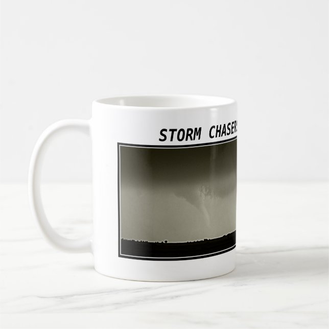 Storm Chaser Tornado Mug (Left)