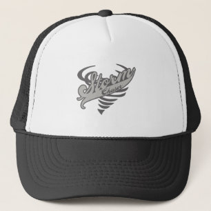 Storm Chaser Tornado Twister Logo Trucker Hat