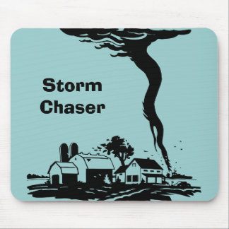 Storm Chaser Tornado Twister Weather Meteorology Mouse Pad