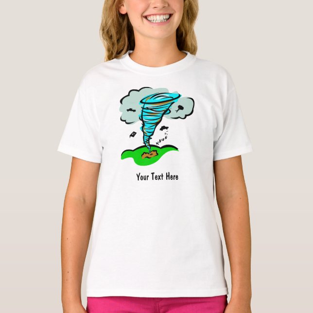 Storm Chaser Tornado Twister Weather Meteorology T-Shirt (Front)