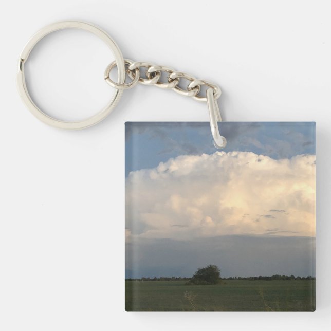 Storm Cloud Keychain (Front)