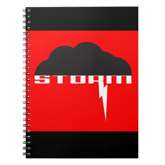 Storm cloud  notebook (Front)