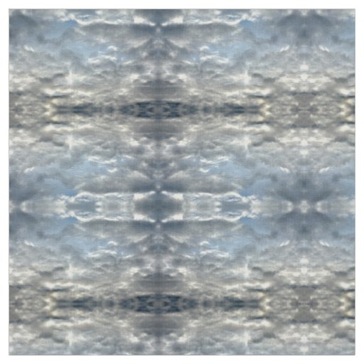 Storm Clouds Abstract Fabric