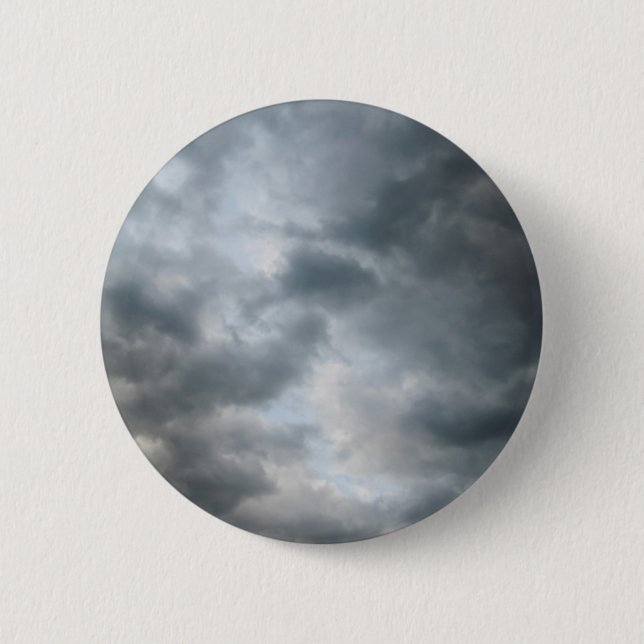 Storm Clouds Breaking Button (Front)
