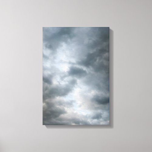 Storm Clouds Breaking Canvas Print