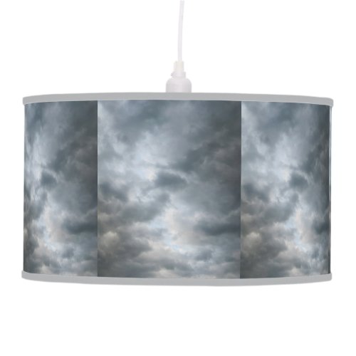 Storm Clouds Breaking Hanging Lamp