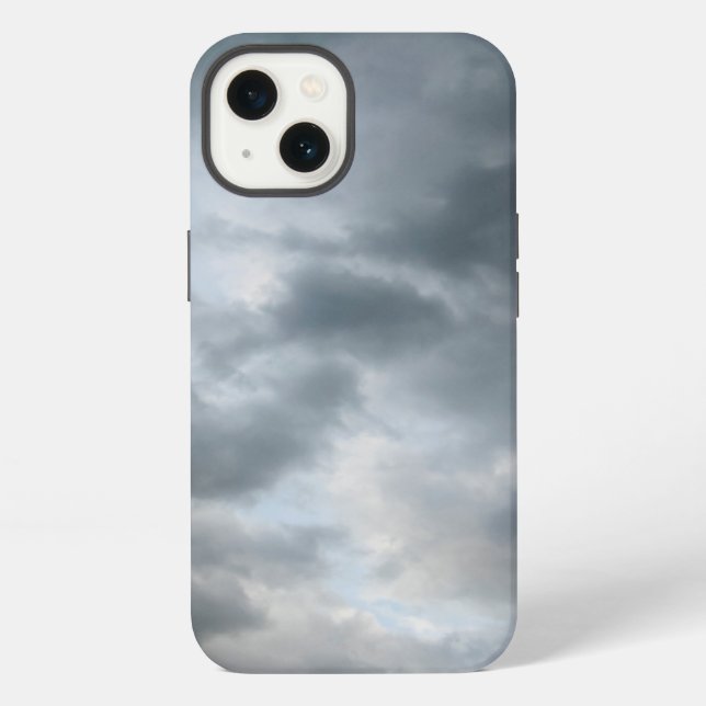 Storm Clouds Breaking Iphone Case (Back)