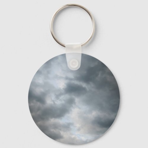 Storm Clouds Breaking Keychain