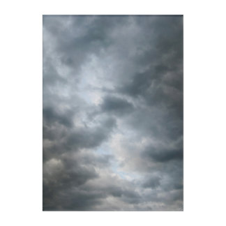 Storm Clouds Breaking Photograph Acrylic Wall Art