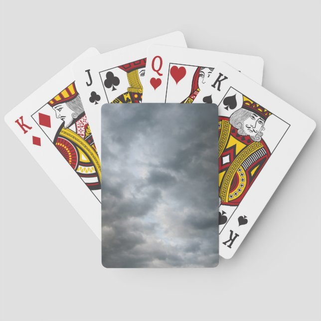 Storm Clouds Breaking Poker Cards (Back)