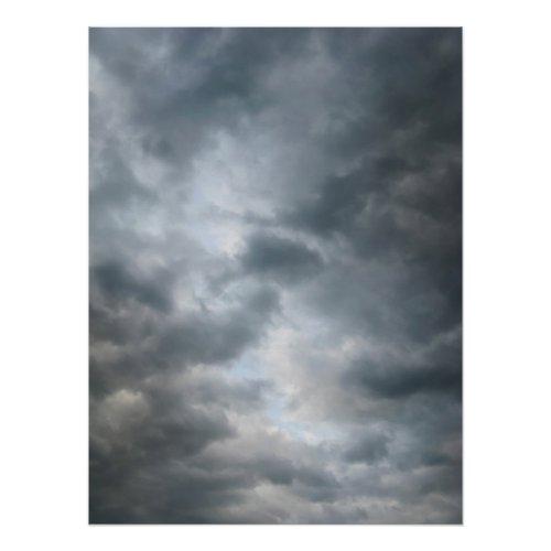 Storm Clouds Breaking Poster