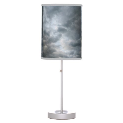 Storm Clouds Breaking Table Lamp