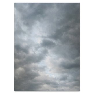 Storm Clouds Breaking Tissue Paper