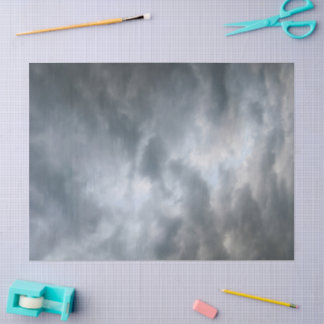 Storm Clouds Breaking Tissue Paper