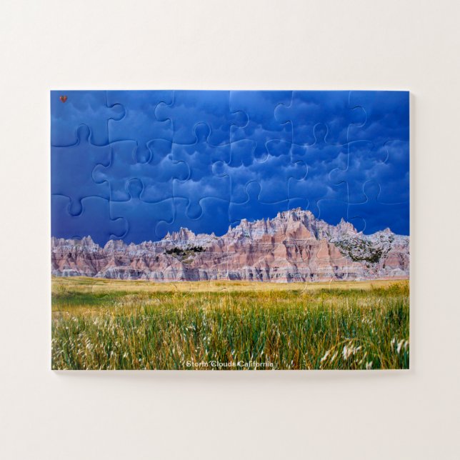 Storm Clouds California Jigsaw Puzzle (Horizontal)