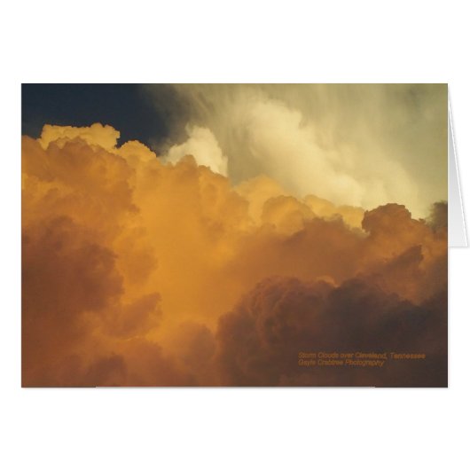 Storm clouds cards (Front Horizontal)
