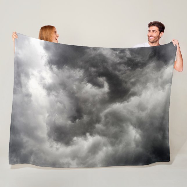 STORM CLOUDS FLEECE BLANKET (In Situ)