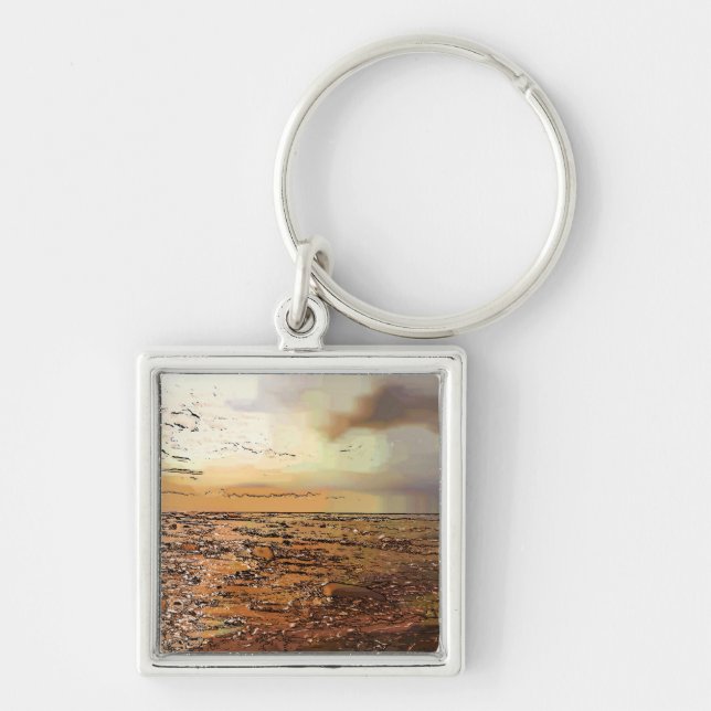 STORM CLOUDS KEYCHAIN (Front)