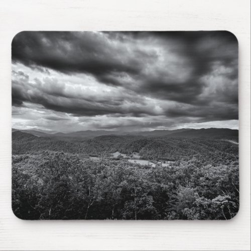 Storm Clouds Over Mountains Mouse Pad