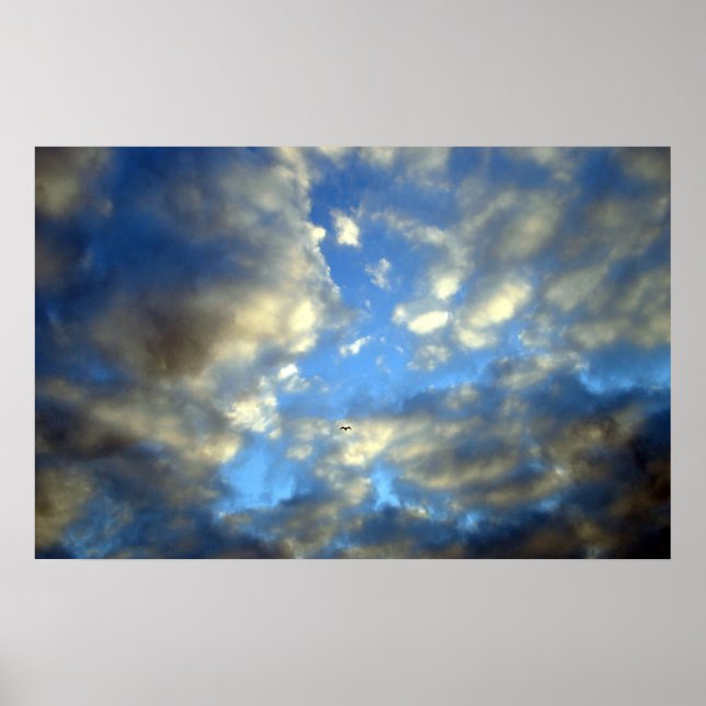 Storm Clouds Print Poster (Front)