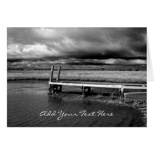 Storm Coming Ashore Cards (Front Horizontal)