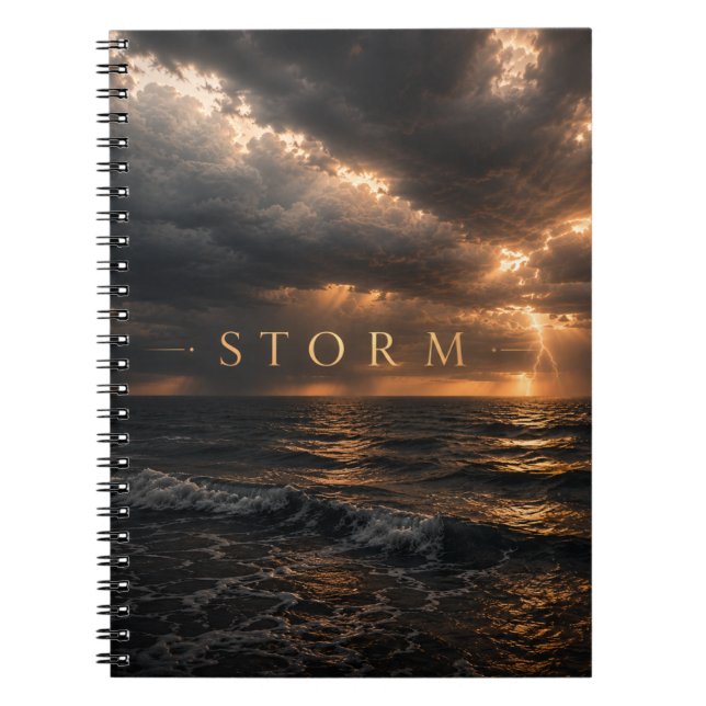 Storm - Deep Waters Notebook (Front)