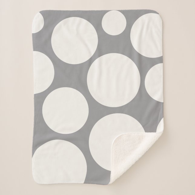 Storm Gray Cozy Blanket (Front)