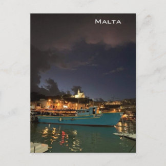 Storm in Malta Postcard