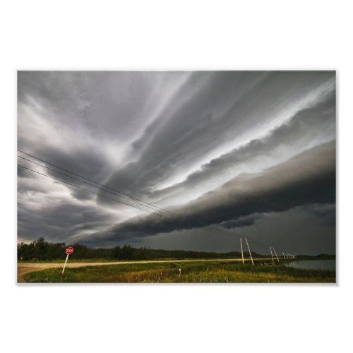 Storm near Yorkton SK Photo Print