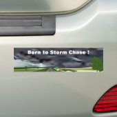 Storm on the Horizon Bumper Sticker (On Car)