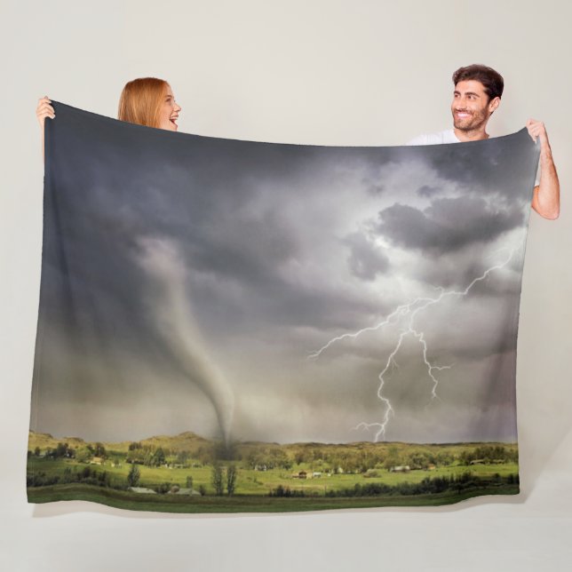 STORM on the HORIZON Fleece Blanket (In Situ)
